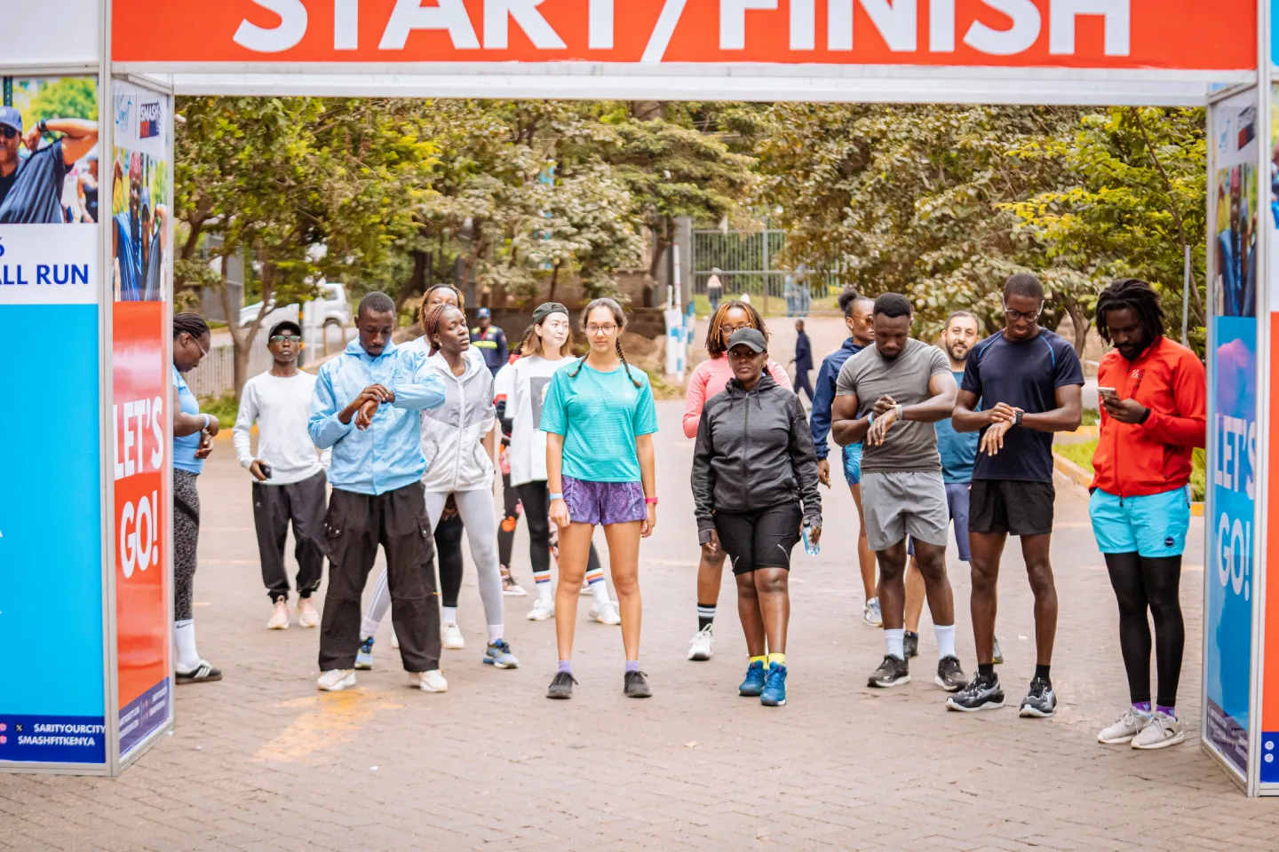 Smashfit Gym Indoor Mall Run & Yoga Event