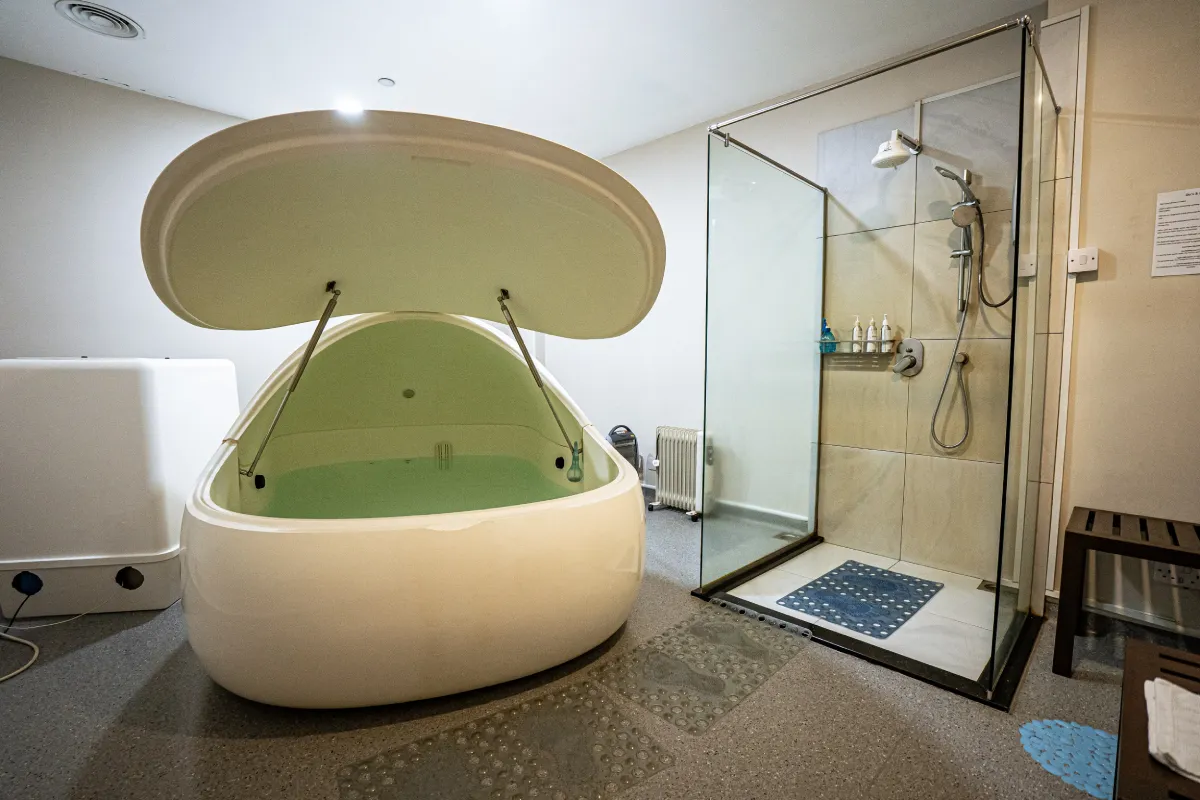 SmashFit float therapy session
